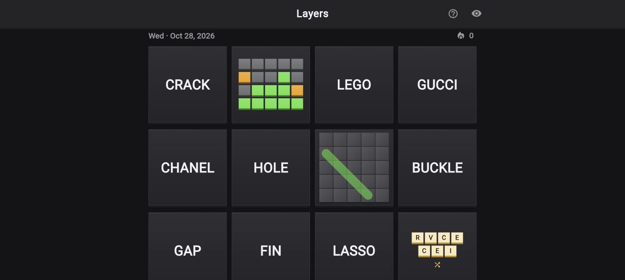 Layers game screenshot