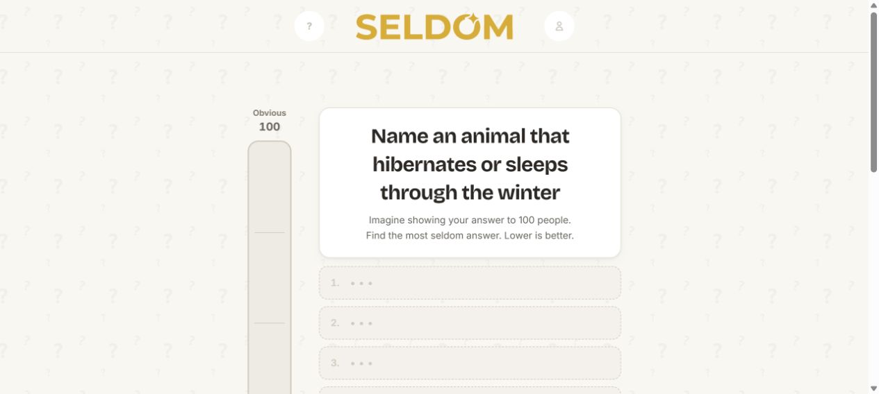 Seldom game screenshot